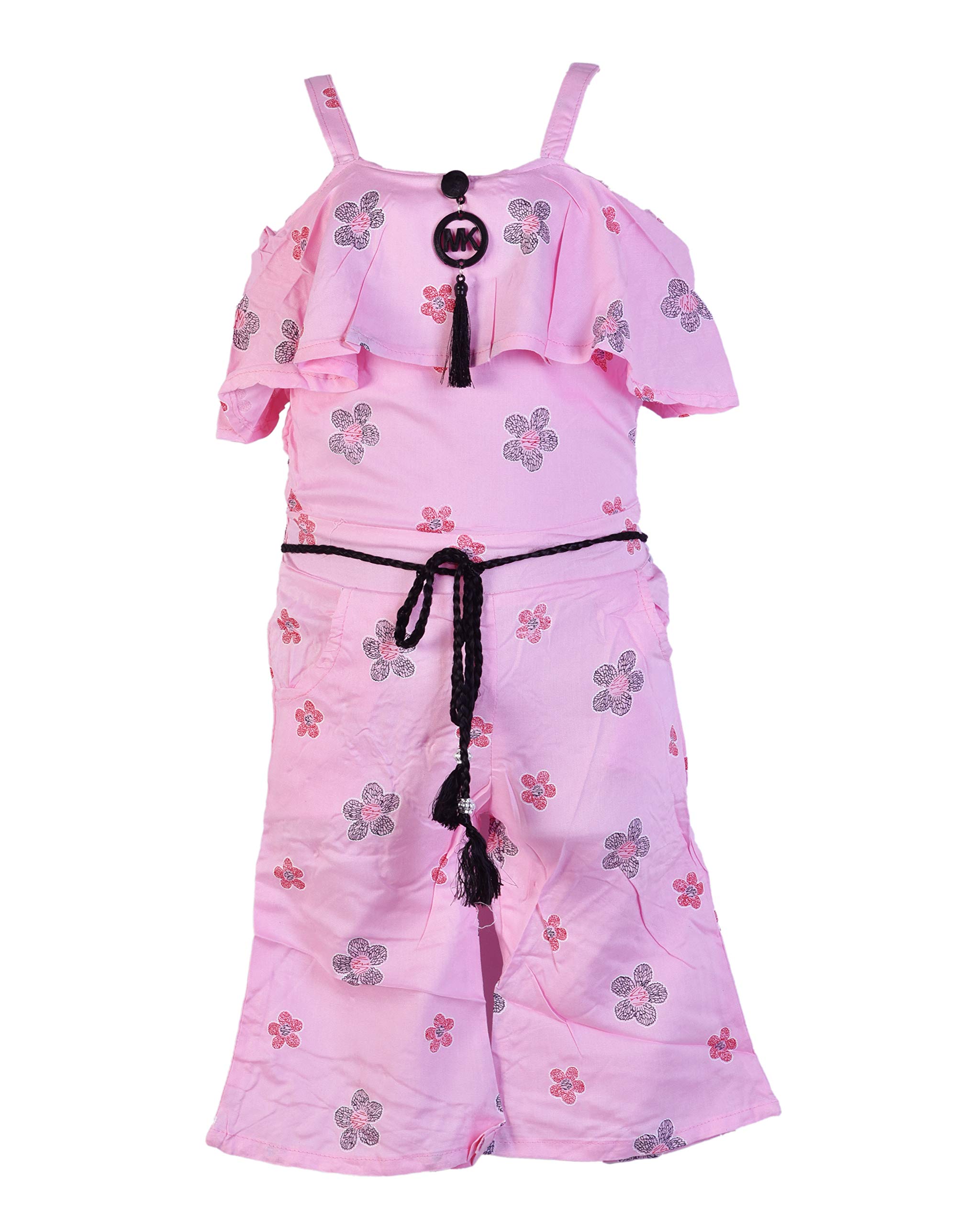 ClobayChecks Dungaree for Girls