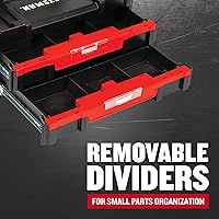 Vista 3 de CRAFTSMAN Caja de herramientas de plástico con cajones, organizador y almacenamiento (CMST17804)