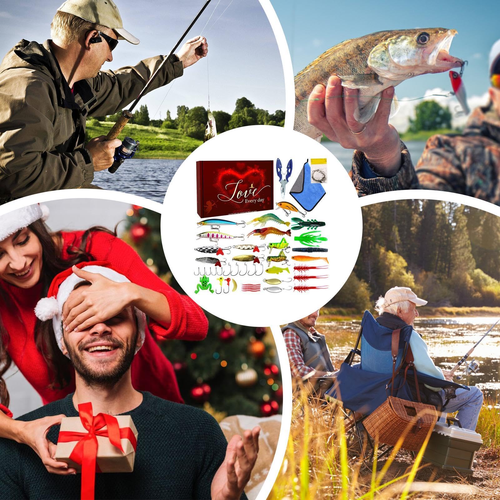 Kit De Leurres De Pêche Ensemble De Leurres Et Équipement De Pêche