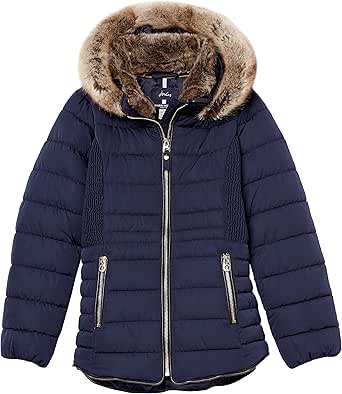 joules girls navy coat