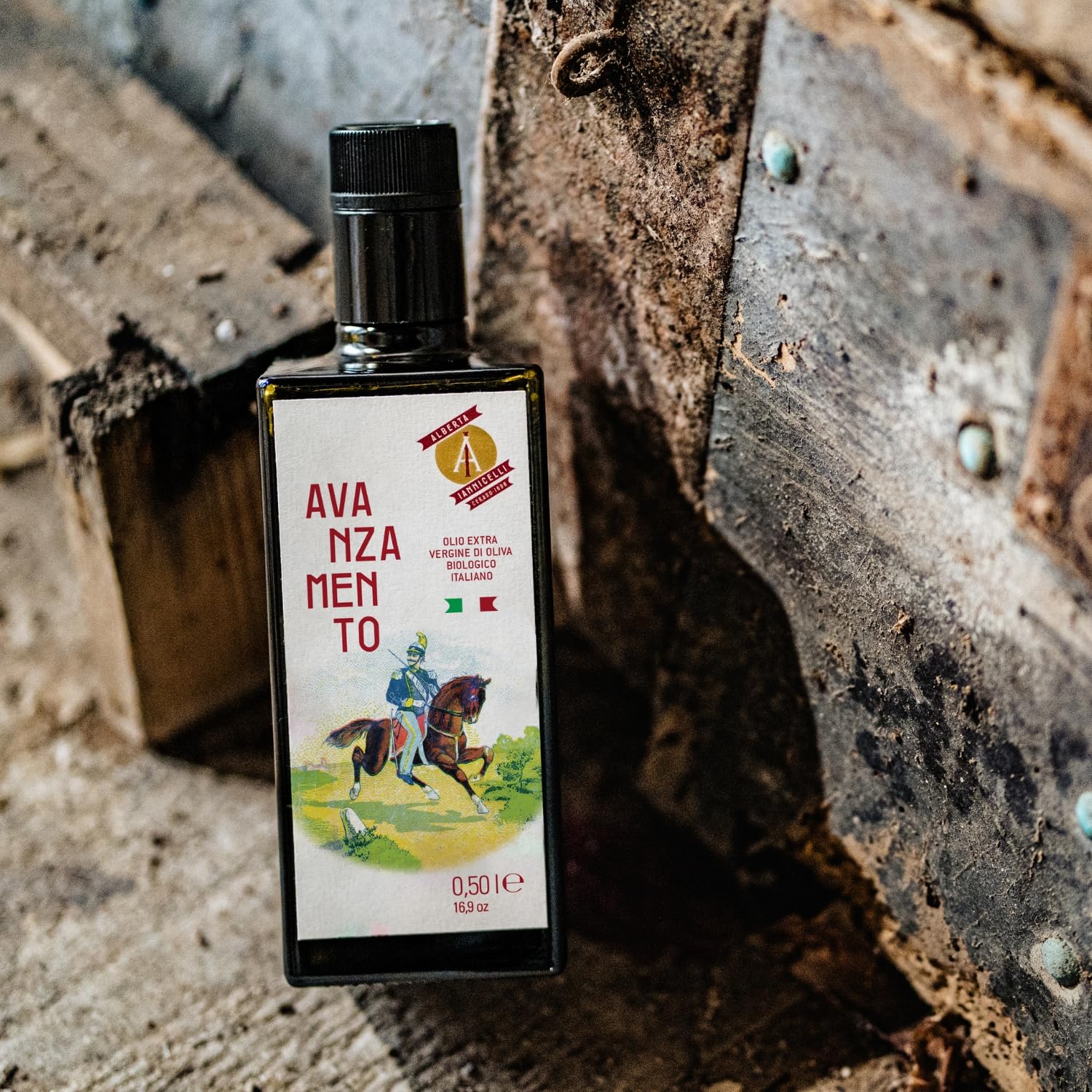Finissimo di Ceraso - Filtrowana Organiczna Oliwa z Oliwek Extra Virgin - 100% Made in Italy - Alberta Iannicelli Azienda Agricola (500 ml x 6)