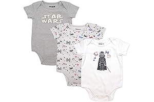Star Wars Infant Boys Bodysuit 3 Pack