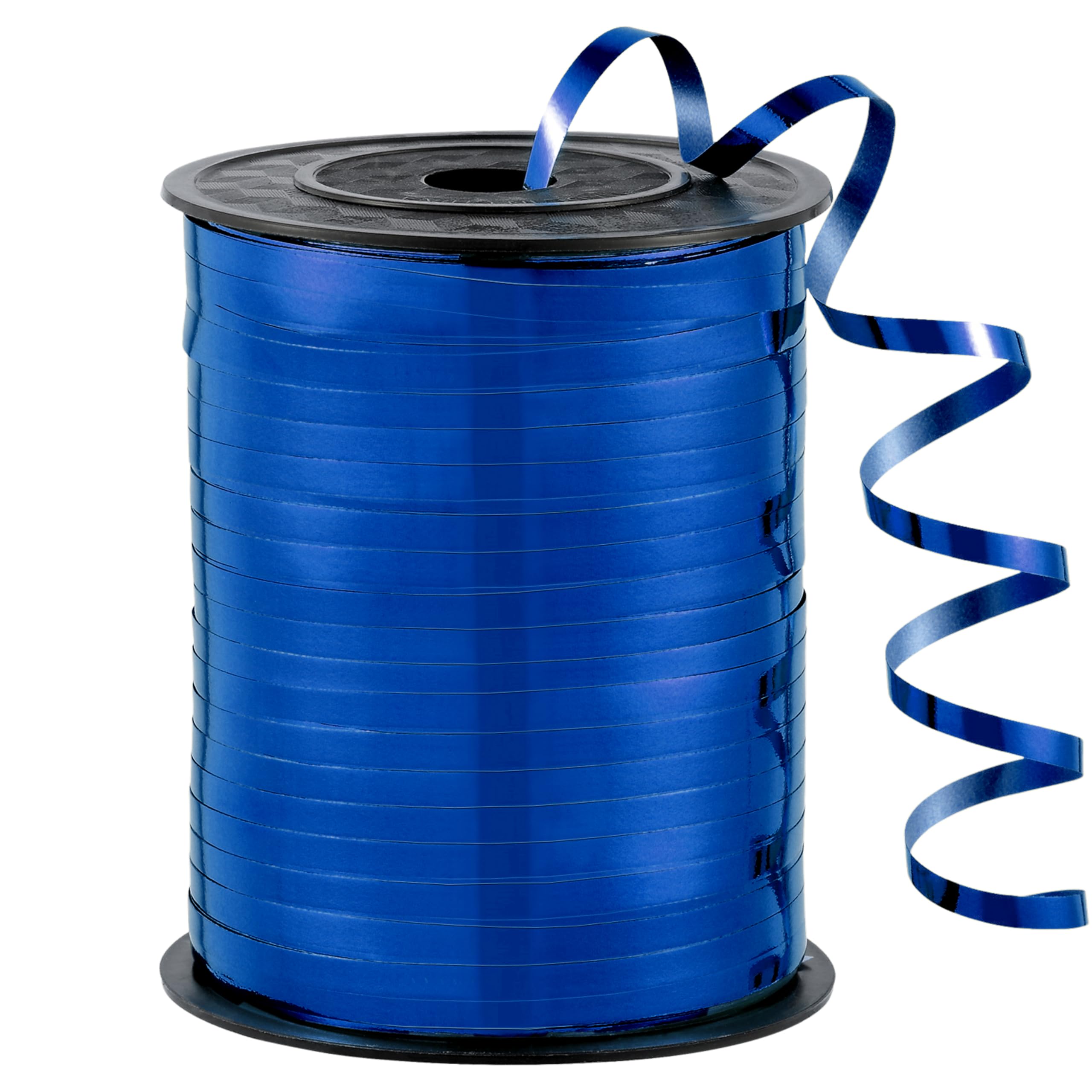sxvblly 500 Yards Blue Curling Ribbon Metallic Balloon String Ribbon for Gift Wrapping Birthday Party Florist Supplies Festive Crafts Wedding Decorations