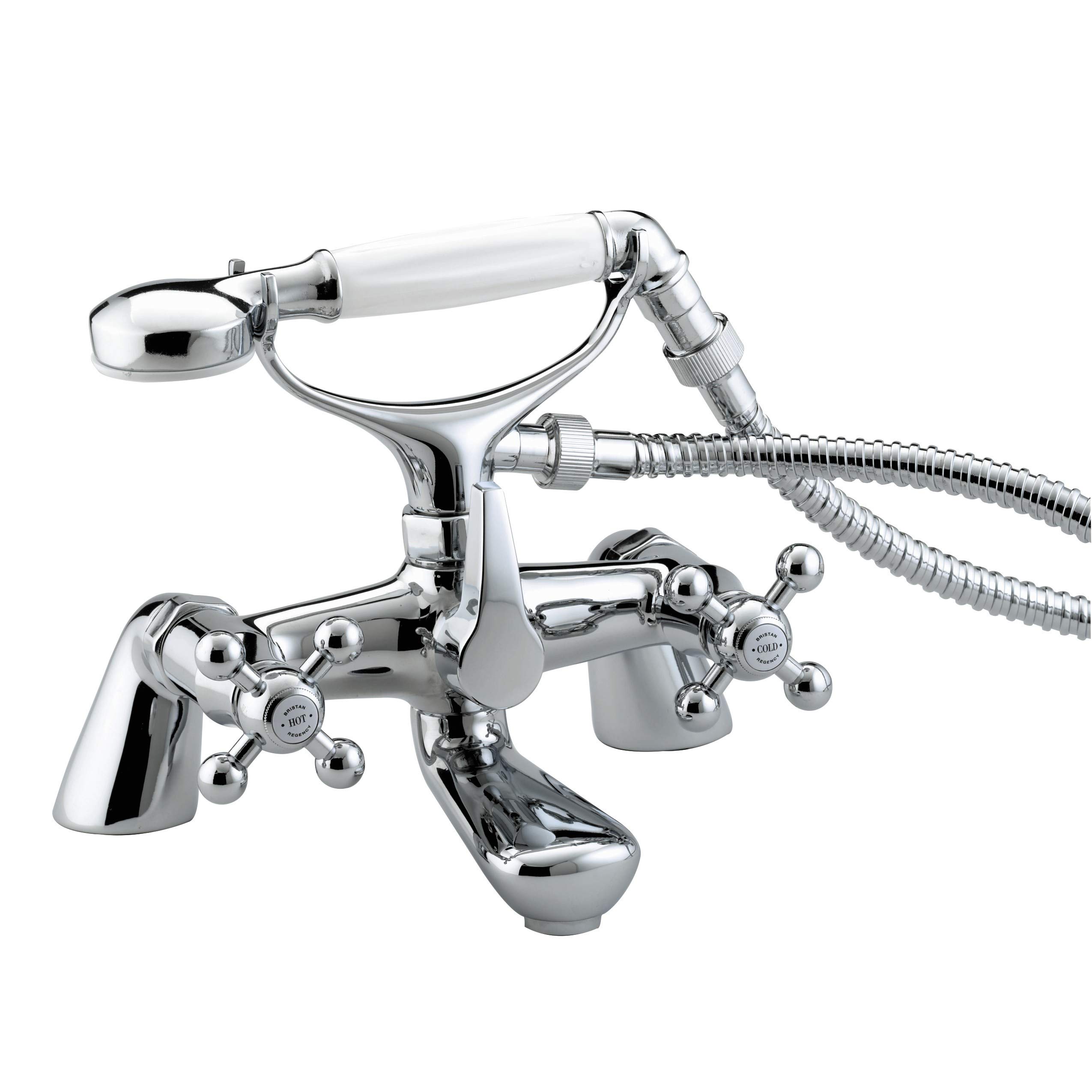 Bristan Chrome Regency Luxury Bath Shower Mixer Tap | | Brass | 224Mm X 195Mm