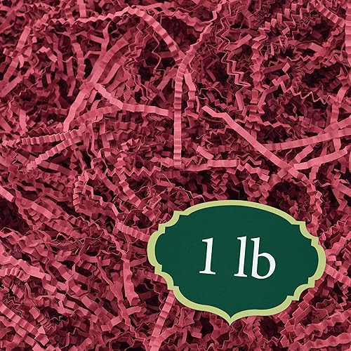 Arcadia Garden Products RPC01BY - Caja de relleno de papel de color triturado arrugado para envolver regalos y manualidades, relleno de cestas,