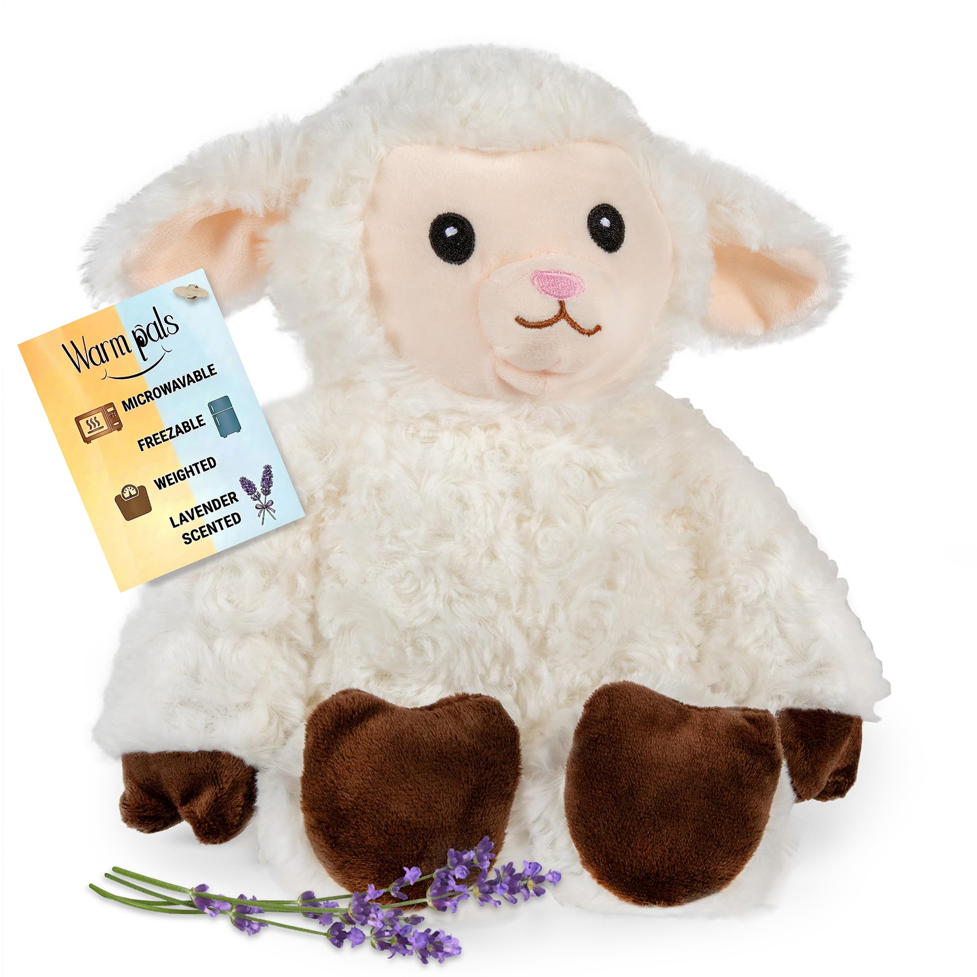 Amazon.com: Sheep - Microwavable & Weighted Plush Stuffed Animal