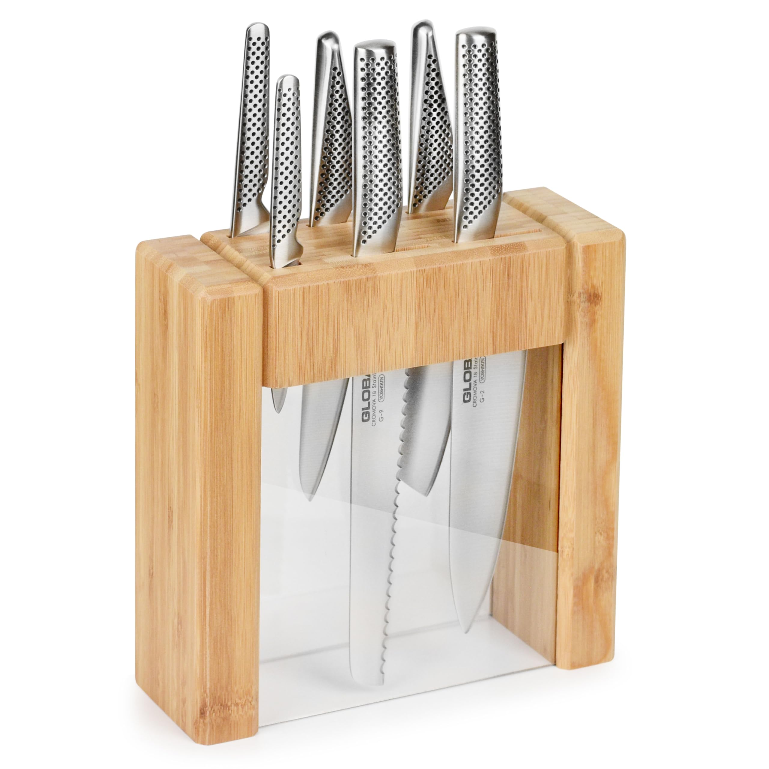 Global7-piece Ikasu Knife Block Set