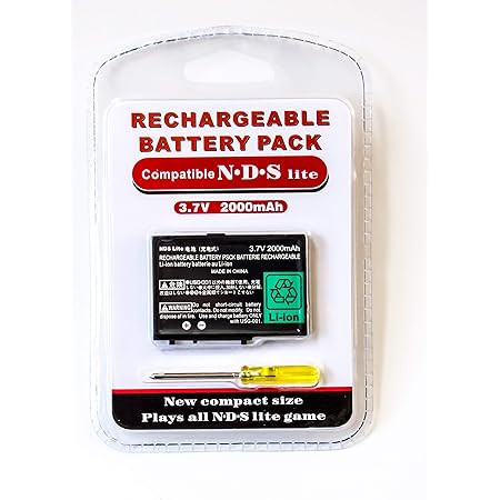 Amazon Co Jp 任天堂 Ds Lite用 バッテリー 交換電池 1600mah おもちゃ