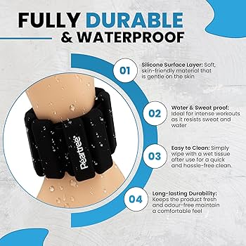 Peartree Ankle And Wrist Weights - Set Of 2 Adjustable | FindTheDeal