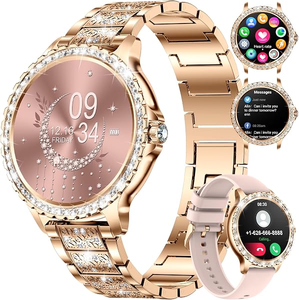 LIGE BW1845D-A Smartwatch voor Vrouwen met HD Touch Screen