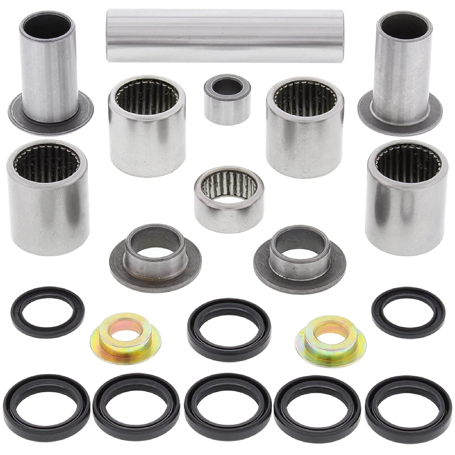 All Balls Racing Shock Swing Arm Linkage Bearing Seal Kit 27-1065 Compatible with/Replacement for Yamaha WR250F 2002-2004, WR426F 2002, WR450F 2003-2004, YZ125 2002-2004, YZ250 2002-2004