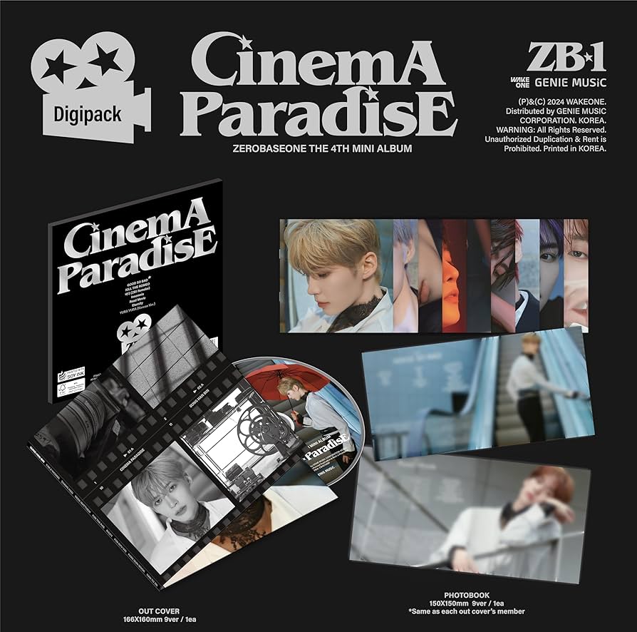 Amazon.co.jp: ZEROBASEONE [CINEMA PARADISE (DIGIPACK ver
