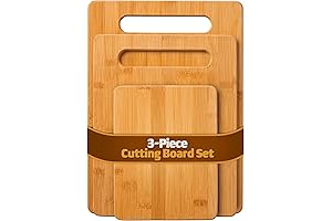 Tablas para Picar Cocina de Madera de Bambú - Set de 3...