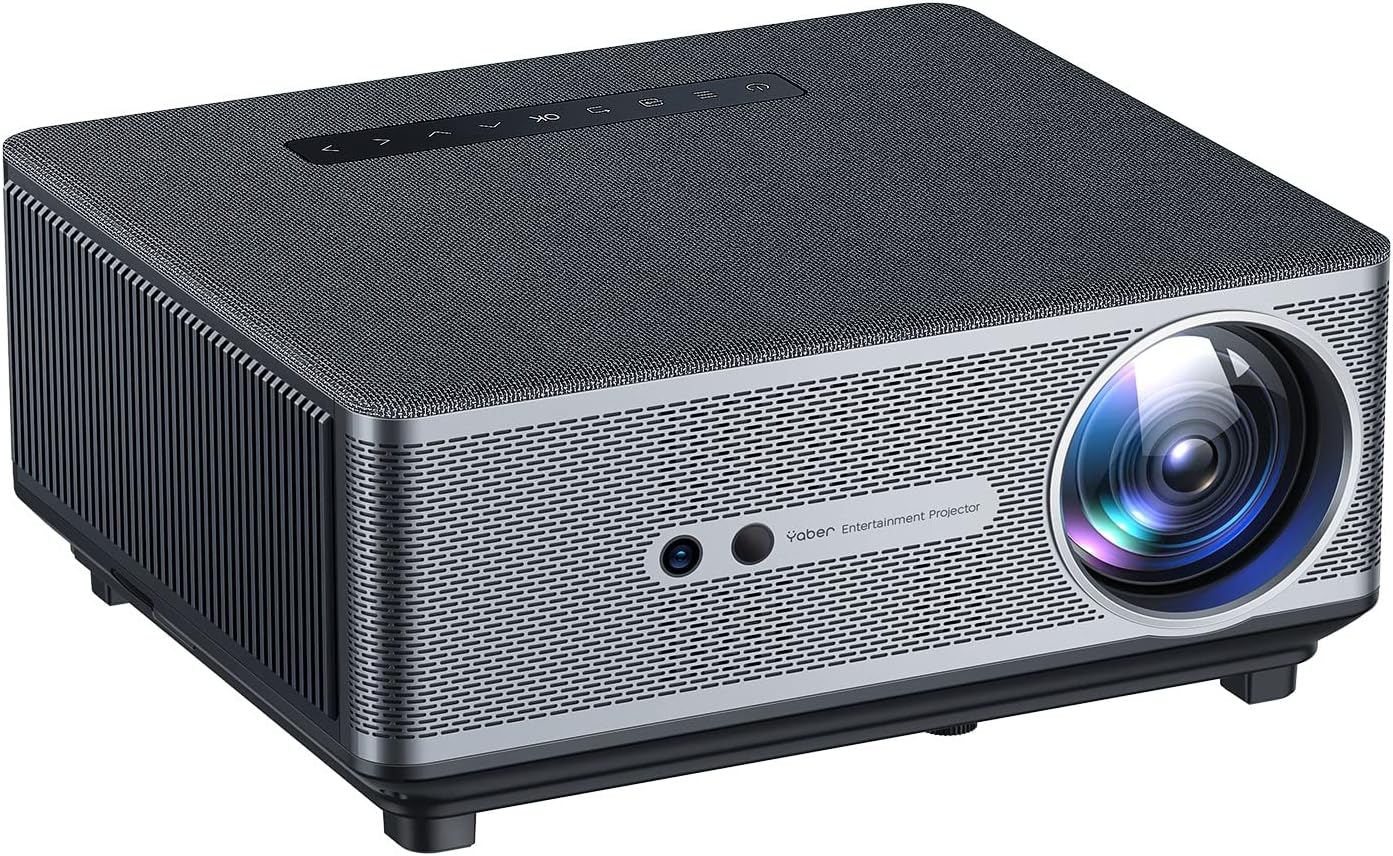 Yaber Ace K1 Projeksiyon Cihazı, 1080p FHD, 650 ANSl, Otomatik Odak ve Düzeltme, Wi-Fi 6 5G, 15W Hoparlör, Bluetooth 5.0, 150 İnç