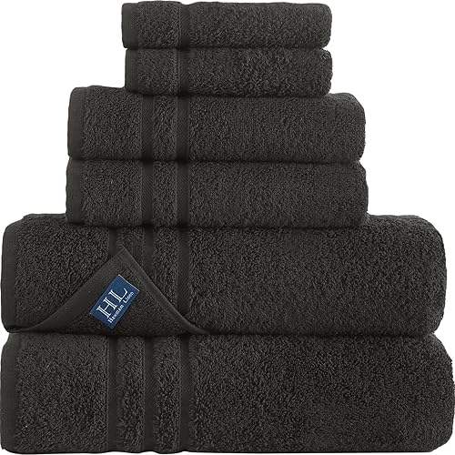 Miniatura 9 de Hawmam Linen - Paquete de 4 toallas de baño blancas de 27 x 54 pulgadas, 100% algodón turco, suaves, ligeras y altamente absorbentes, toallas