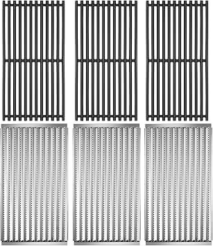 463242516 Grill Replacement Parts for Charbroil Commercial Tru Infrared 3 Burner Gas Grill Parts 463242515 463367016 463243016 463246018 G466-0025-W1A Cooking Grates G466-2400-W1 Emitter Plates