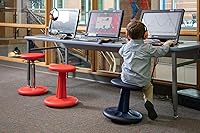 Vista 49 de Silla bamboleante para niños y adolescentes, para una experiencia activa donde los niños ya no tendrán que sentarse fijamente, "el mejor asiento