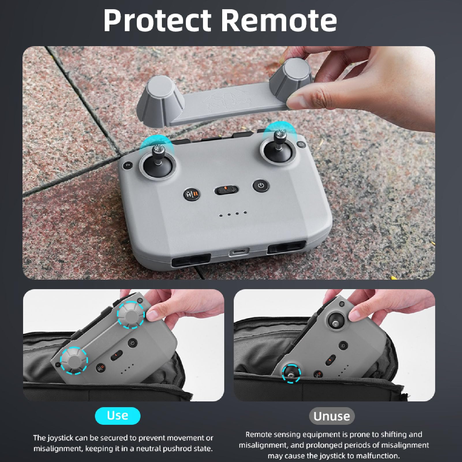 dla NEO RC N1/N2/N3 Osłona Joysticków, Osłona Drążka Kciuka, Osłona Wahacza, Stały Wspornik Drążka Sterującego dla NEO RC N1/N2/N3 Akcesoria do Pilota Zdalnego Sterowania