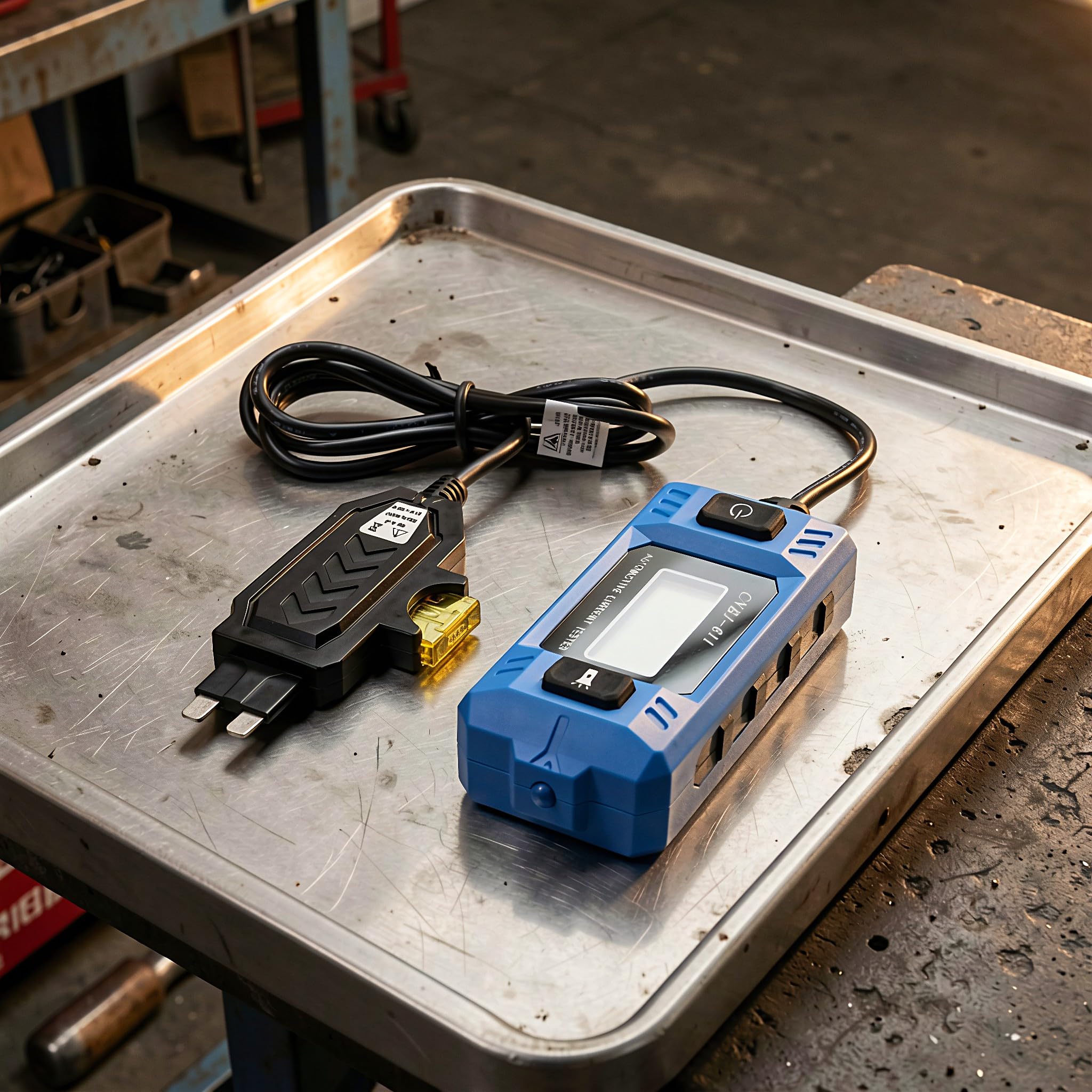 Artibetter Tester per guasti ai circuiti automobilistici - Strumento di diagnostica elettrica per autoveicoli - Rilevatore di corrente continua - Tester di corrente di standby per veicoli per test di