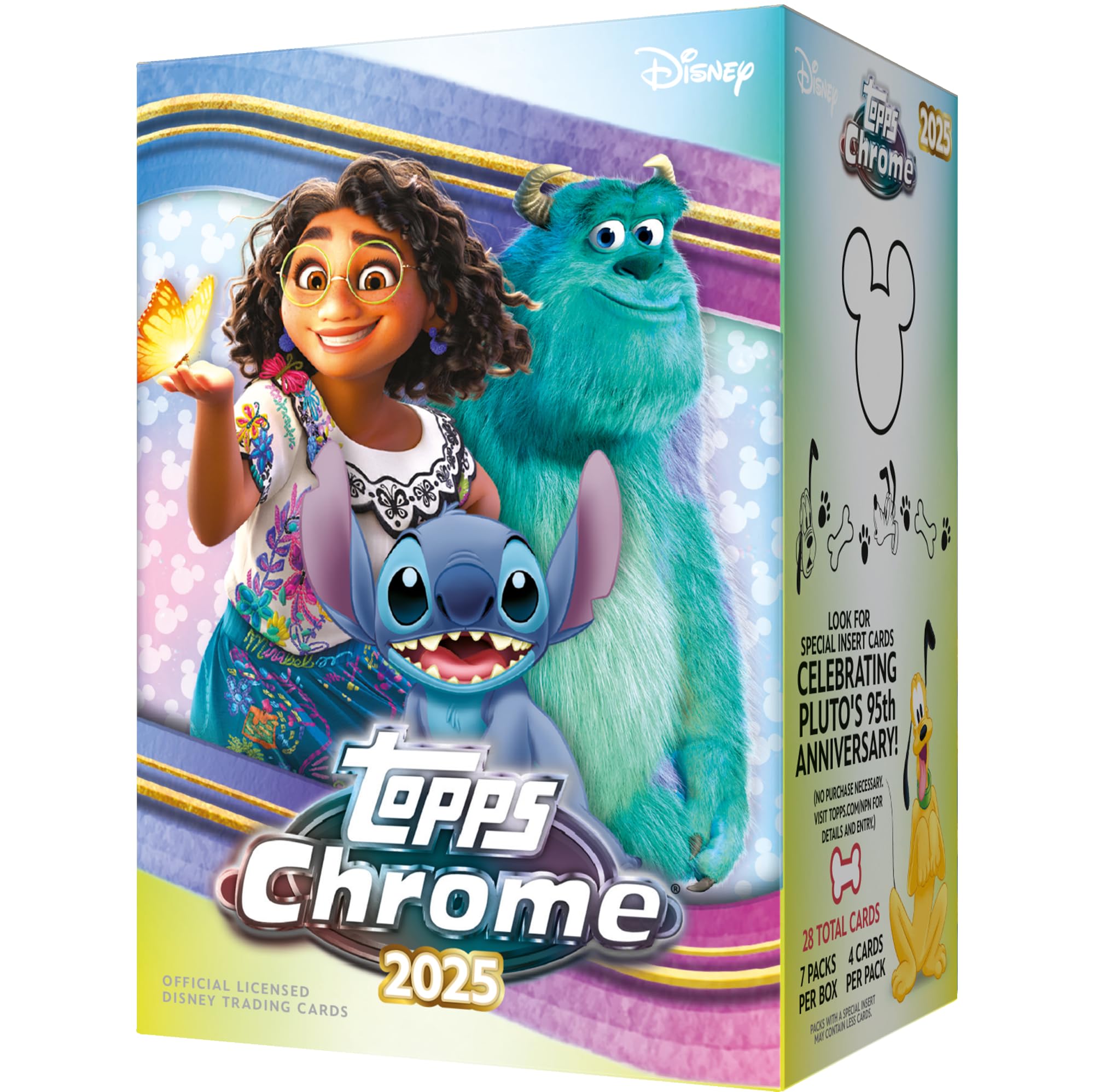 2025 Topps Chrome Disney - Factory Sealed - Value Box : Amazon.sg