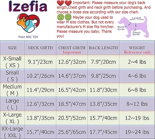 Miniatura 2 de Izefia Sudadera con capucha para perro, ropa de forro polar para perro, sudadera de invierno cálido con lazo de algodón básico para perro pequeño,