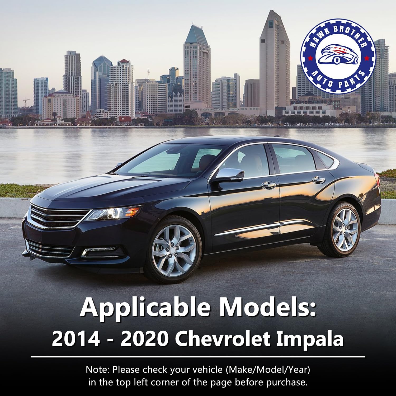 Control Arm, Replacement For Front Lower Control Arm With Ball Joint Sway Bar Link Compatible With 2014-2020 Chevrolet Impala - 4 Pcs