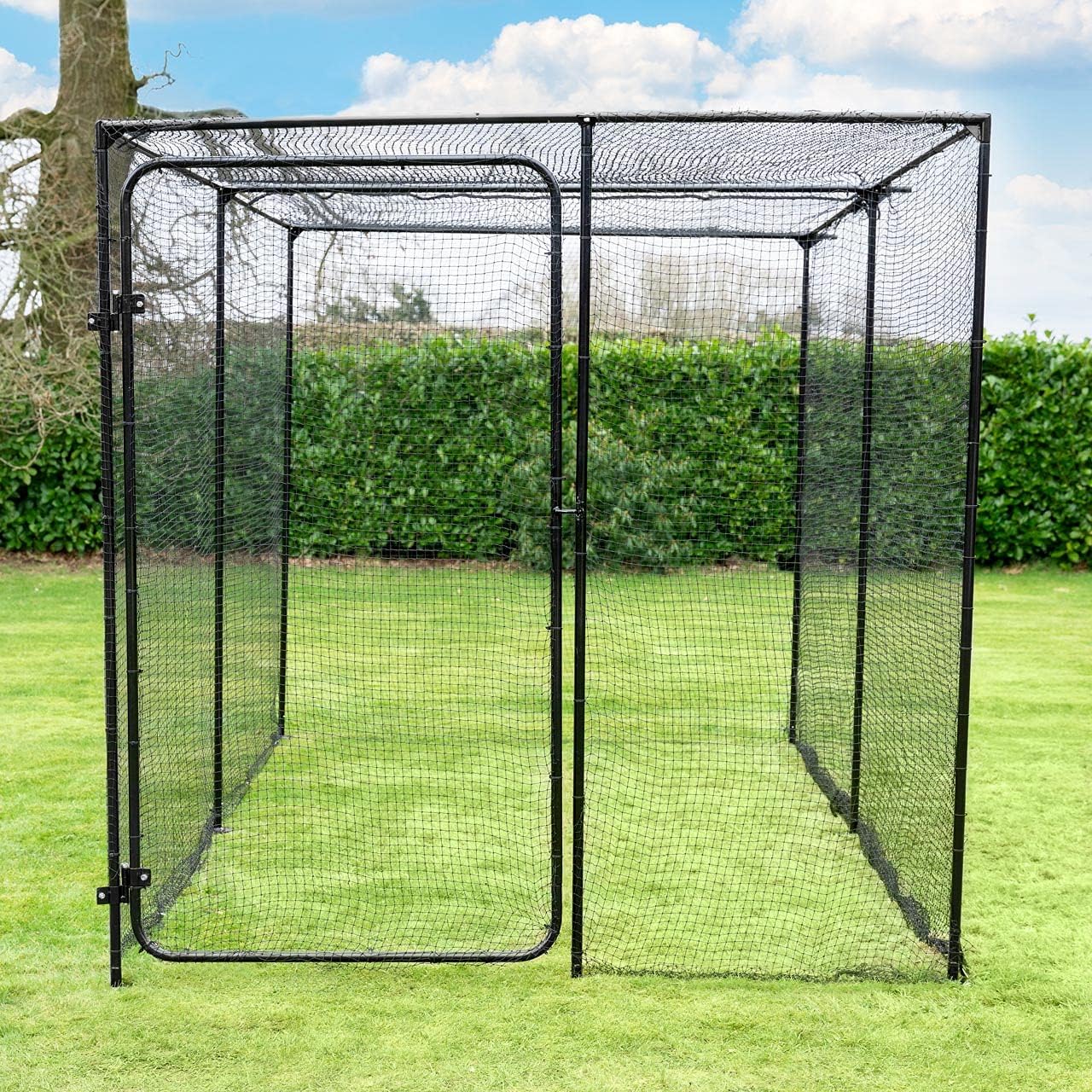 Harrier Fruit & Vegetable Cage - Walk-in Garden Domes | Anti-Bird Cage & Netting (8m x 8m, 1x Door Kit)