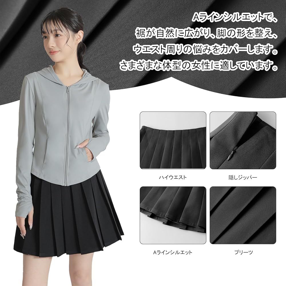 EENK インク プリーツ ミニ スカート 3COLOR セール】イレヘムプリーツミニスカート（スカート）｜one after