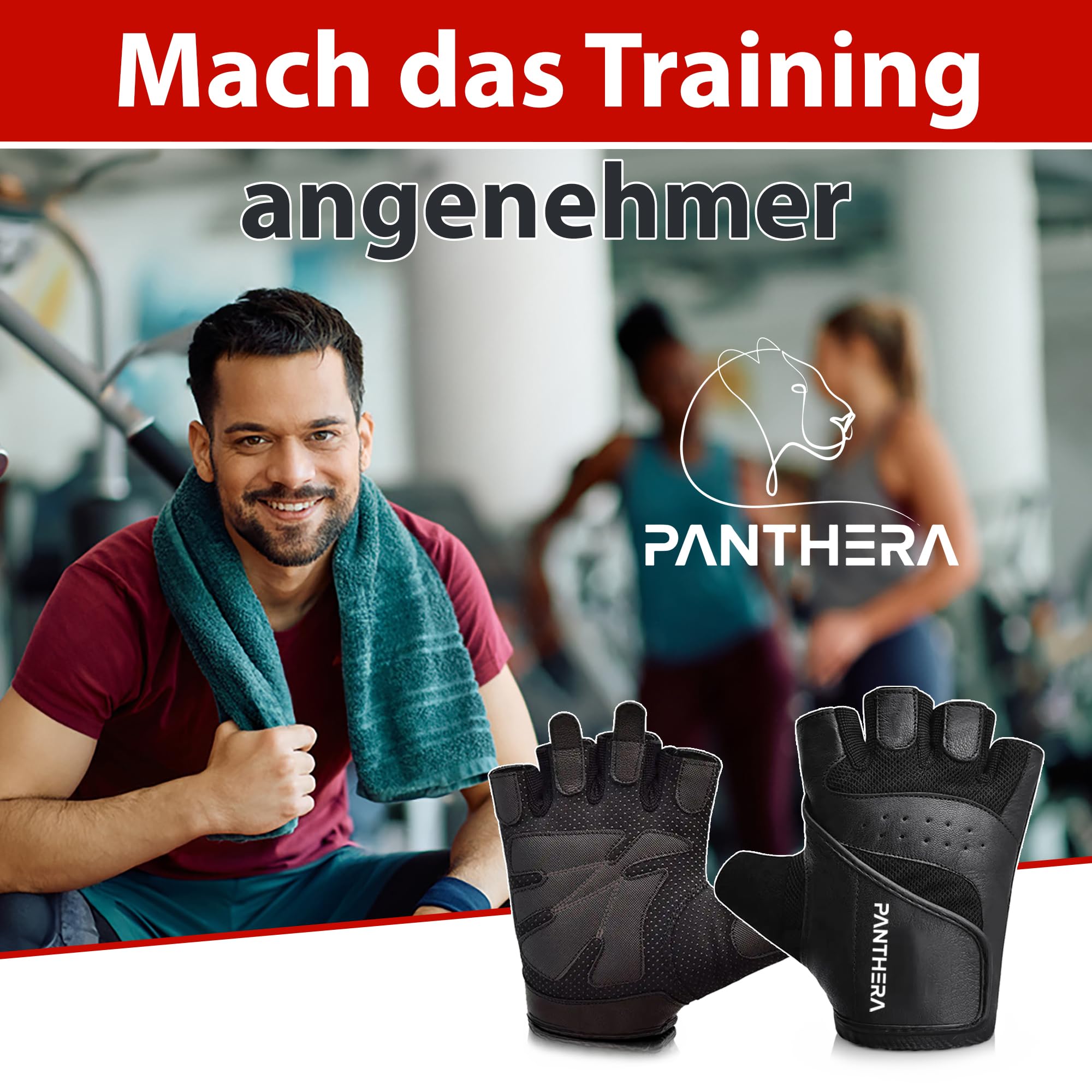 Panthera® Gants d'entrainement Gants de sport