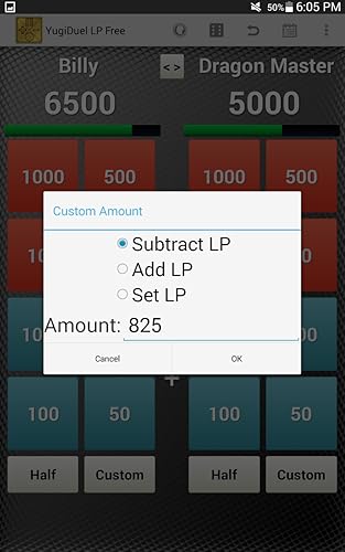 YugiDuel LP Calculator for YuGiOh