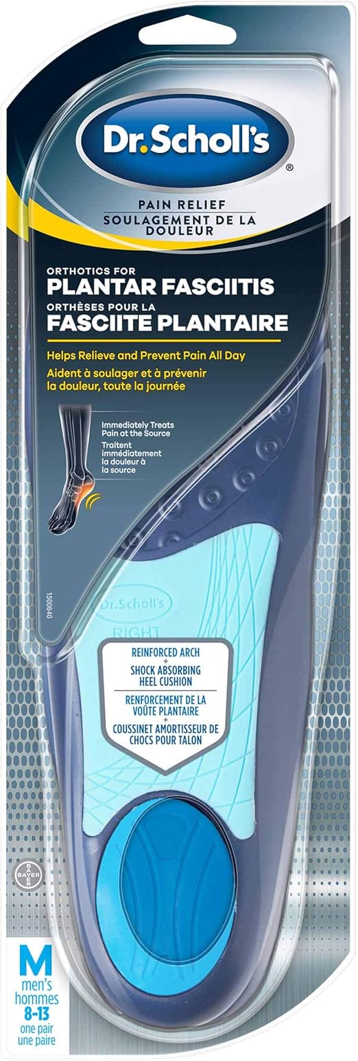 Dr. Scholl’s PLANTAR FASCIITIS Pain Relief Orthotics // Clinically Proven Relief and Prevention