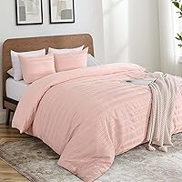 Vista 2 de NEXHOME PRO Funda de edredón tamaño King, juego de funda de edredón bohemio de 3 piezas, juego de funda de edredón de microfibra suave y ligera
