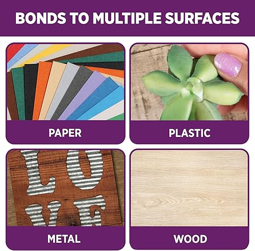 Miniatura 3 de Aleene's 33186 Puntos adhesivos instantáneos, color blanco