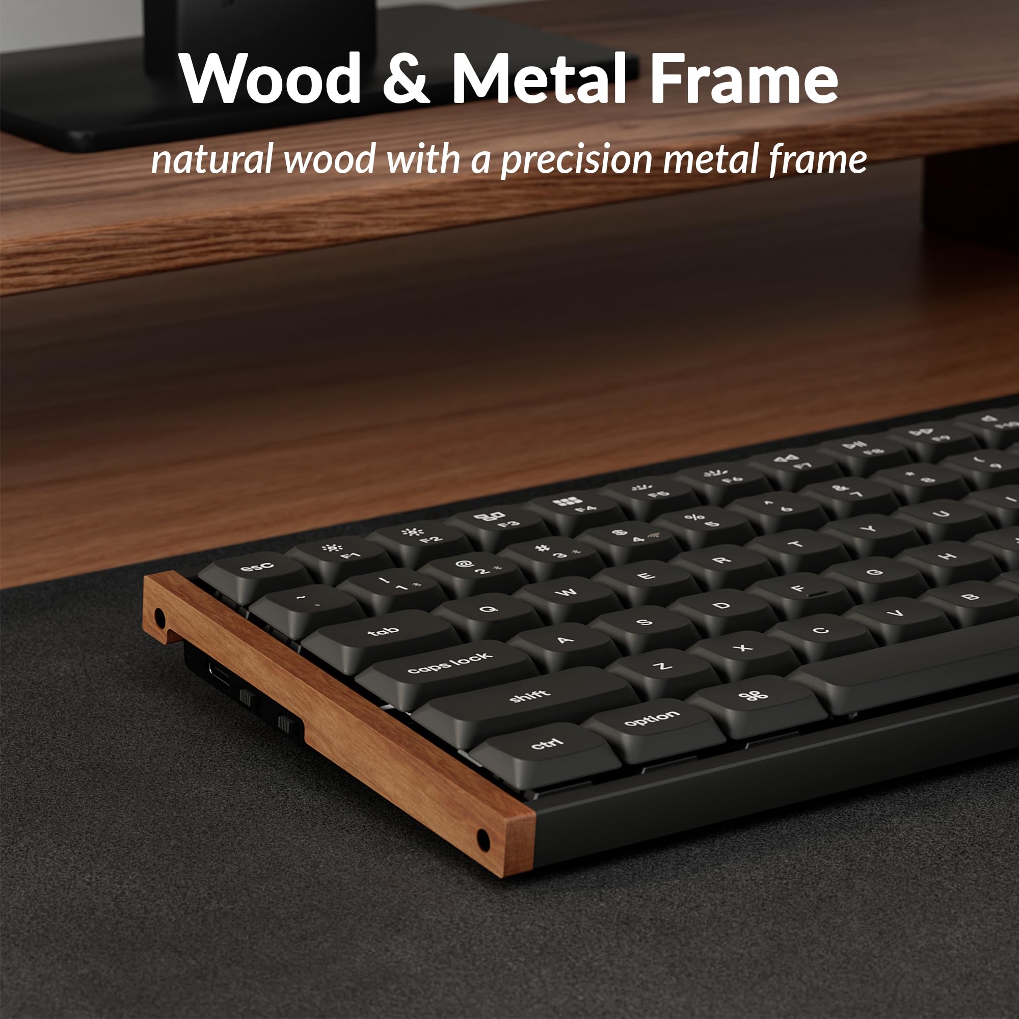 Keychron K3 Ultra 8K Wireless Gaming Keyboard, Low Profile 75