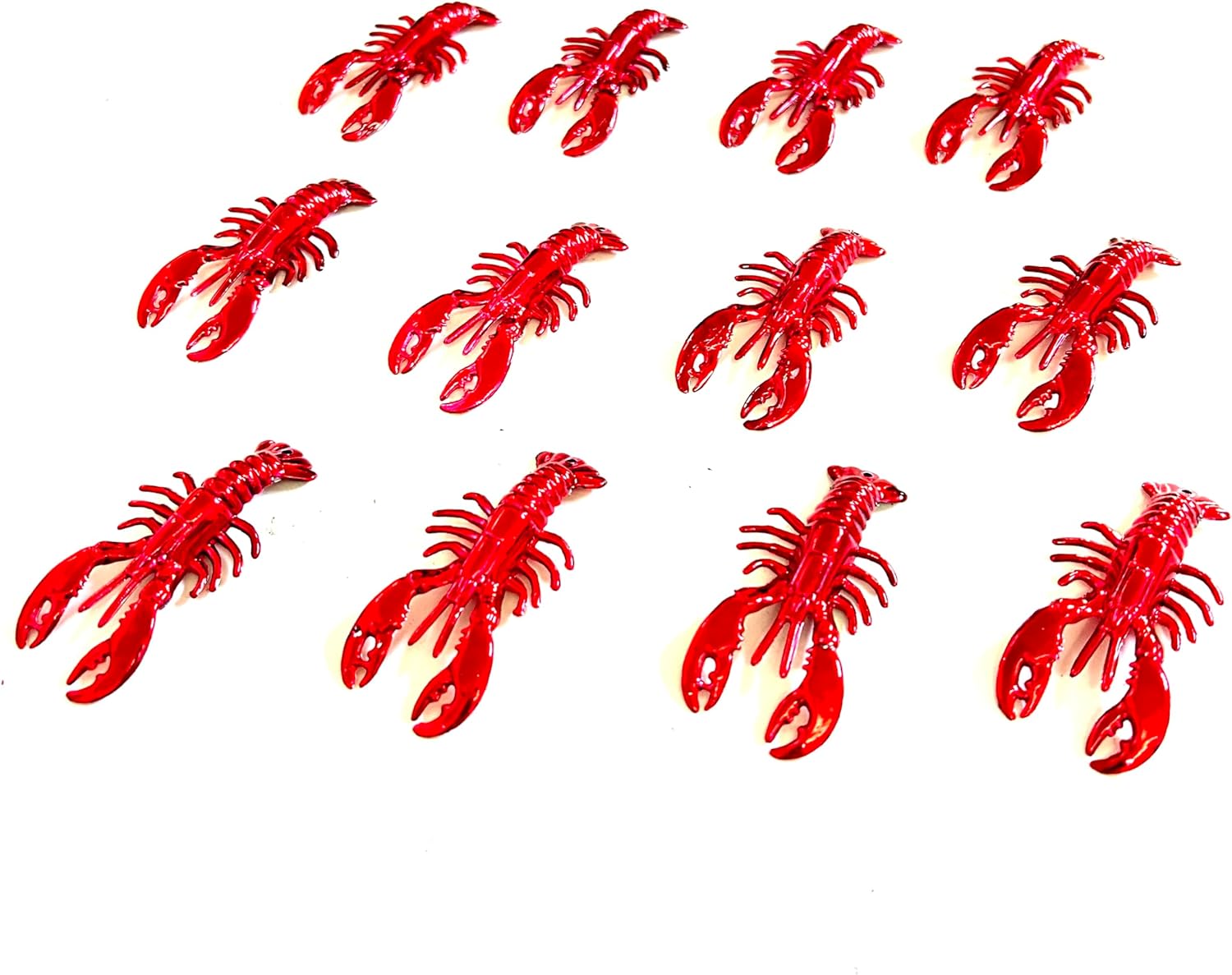 24 Pcs Mini Crawfish Lobsters Boil Party Supplies Red Lobsters Crawfish Seafood Boil Party Decorations - Image 3