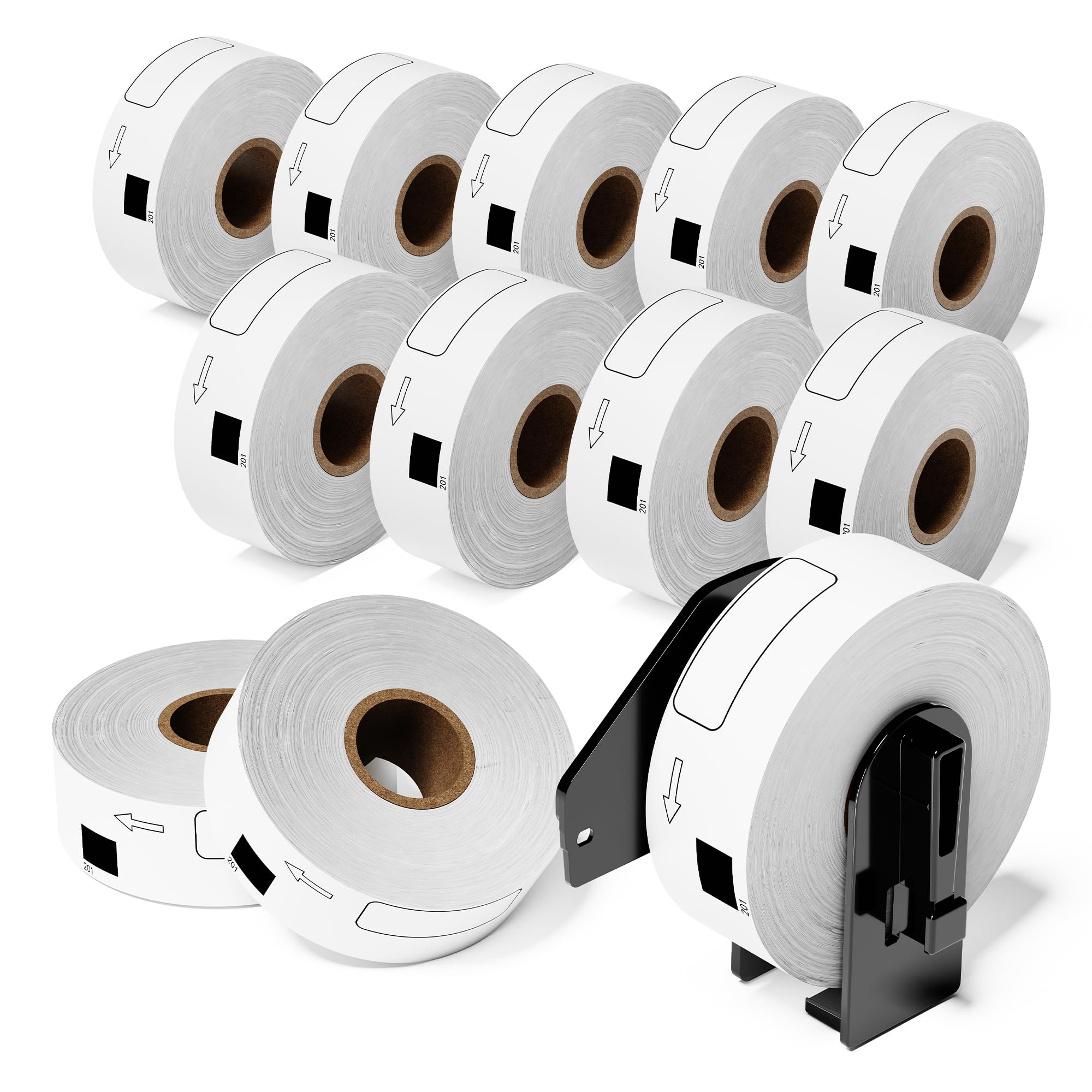 Compatible with Brother DK-1201 Standard Address Shipping Labels 29 mm x 90 mm(1.1" x 3.5") Die-Cut Papers for QL-800 QL-710W QL-810W QL-820NWBC