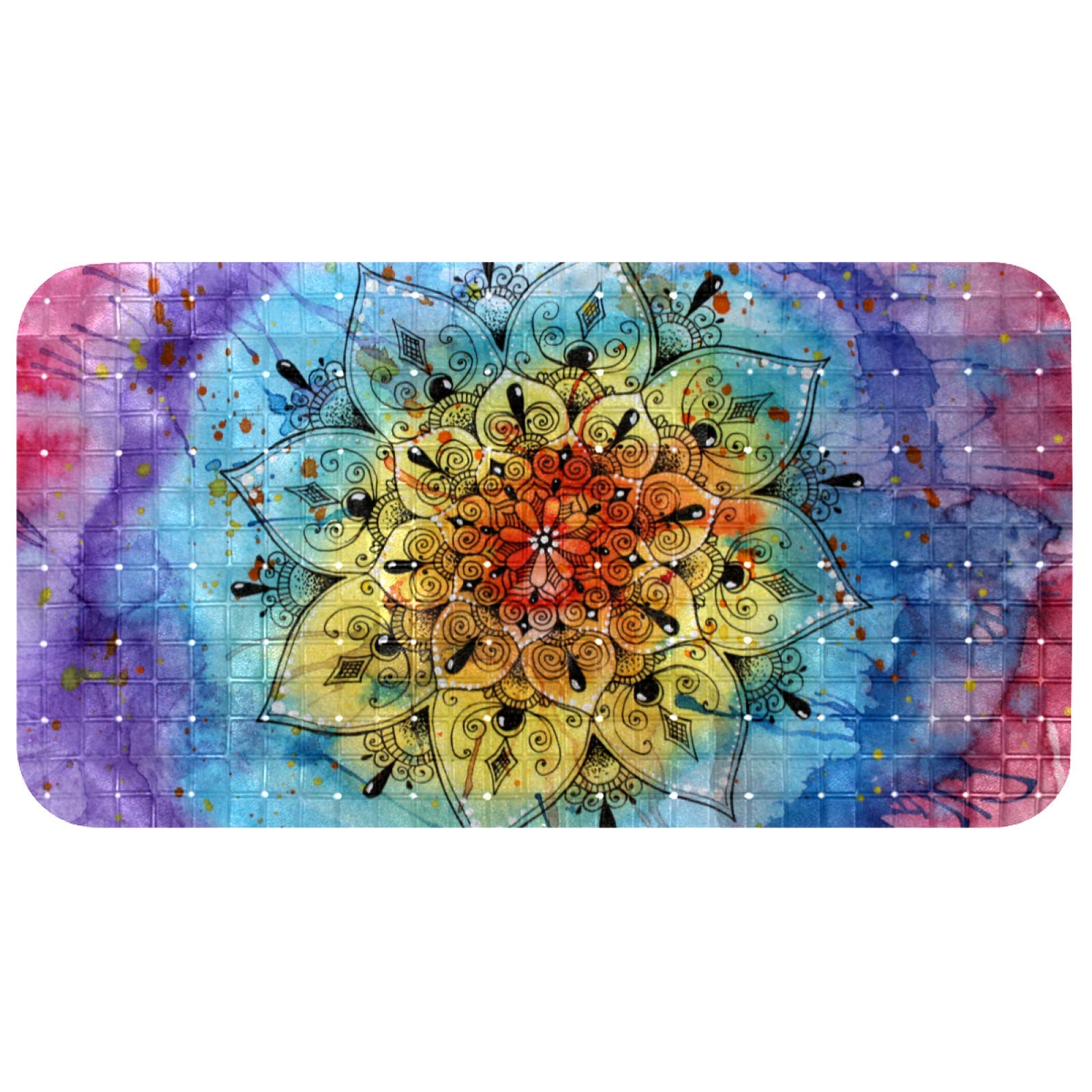 Tapis de bain pour bébé coloré pour sécuriser la douche des enfants