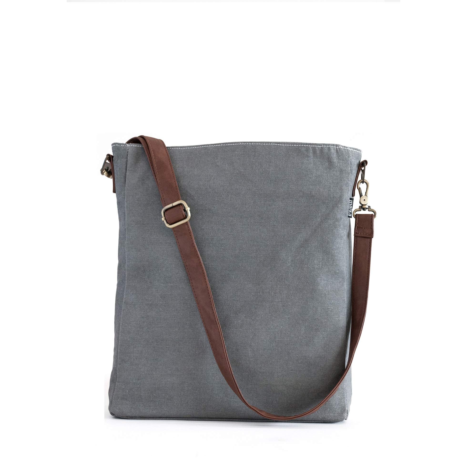 - Recycled Canvas Crossbody Bag