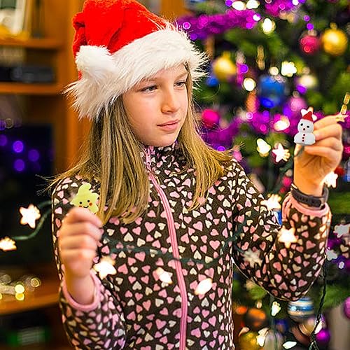 Miniatura 5 de 45 juguetes esponjosos Mochi de Navidad, juguetes esponjosos para aliviar el estrés para niños y niñas, regalos de fiesta de Navidad
