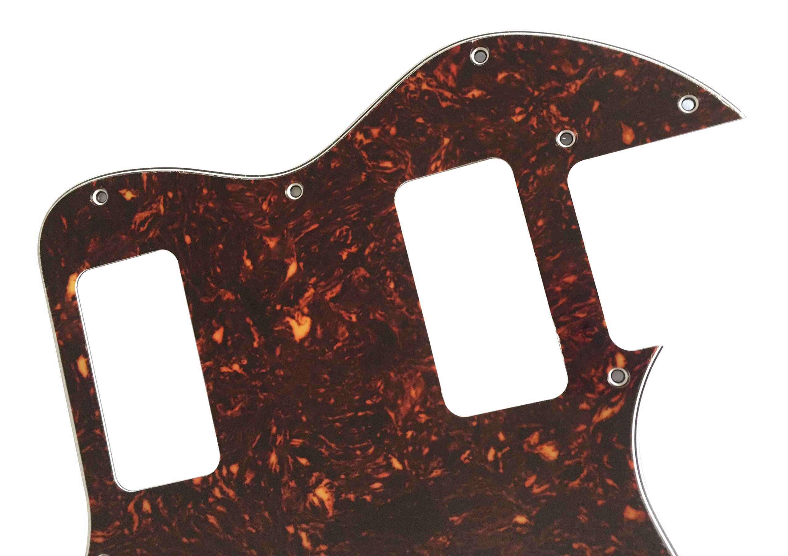 For Fender 72 Telecaster Thinline TV Jones Guitar pickguard Scratch Plate (4 Ply Brown Tortoise)