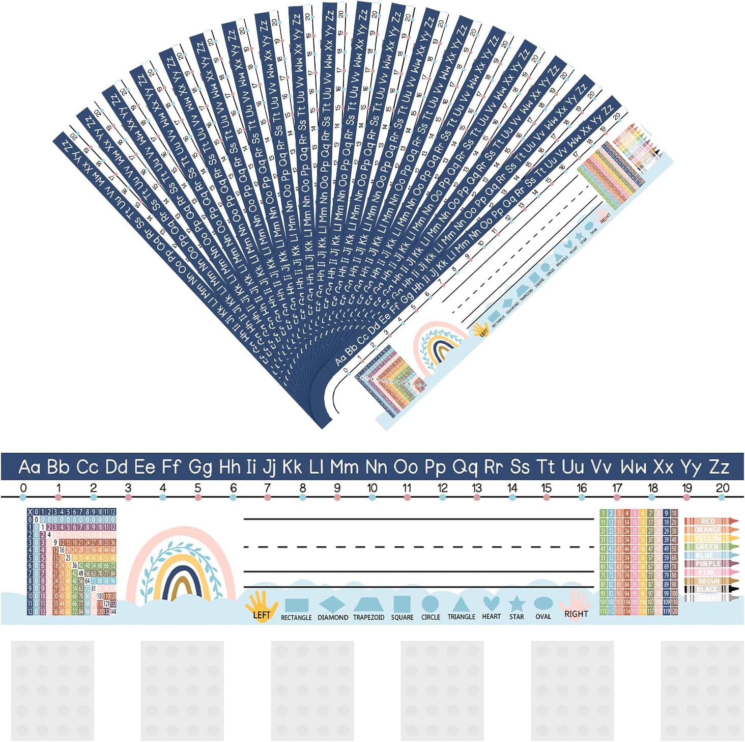 30 Pcs Desk Name Tags Manuscript Nameplates Desk Name Tags