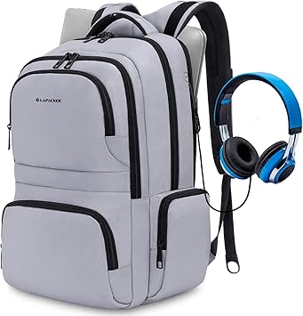 Amazon Co Jp Kuprine 旅行盗難防止 スリム 丈夫 ノートパソコンバックパック レディース メンズ 軽量 防水 カレッジコンピューターバックパック ほとんどの15 6ノートパソコン タブレットに対応 パソコン 周辺機器