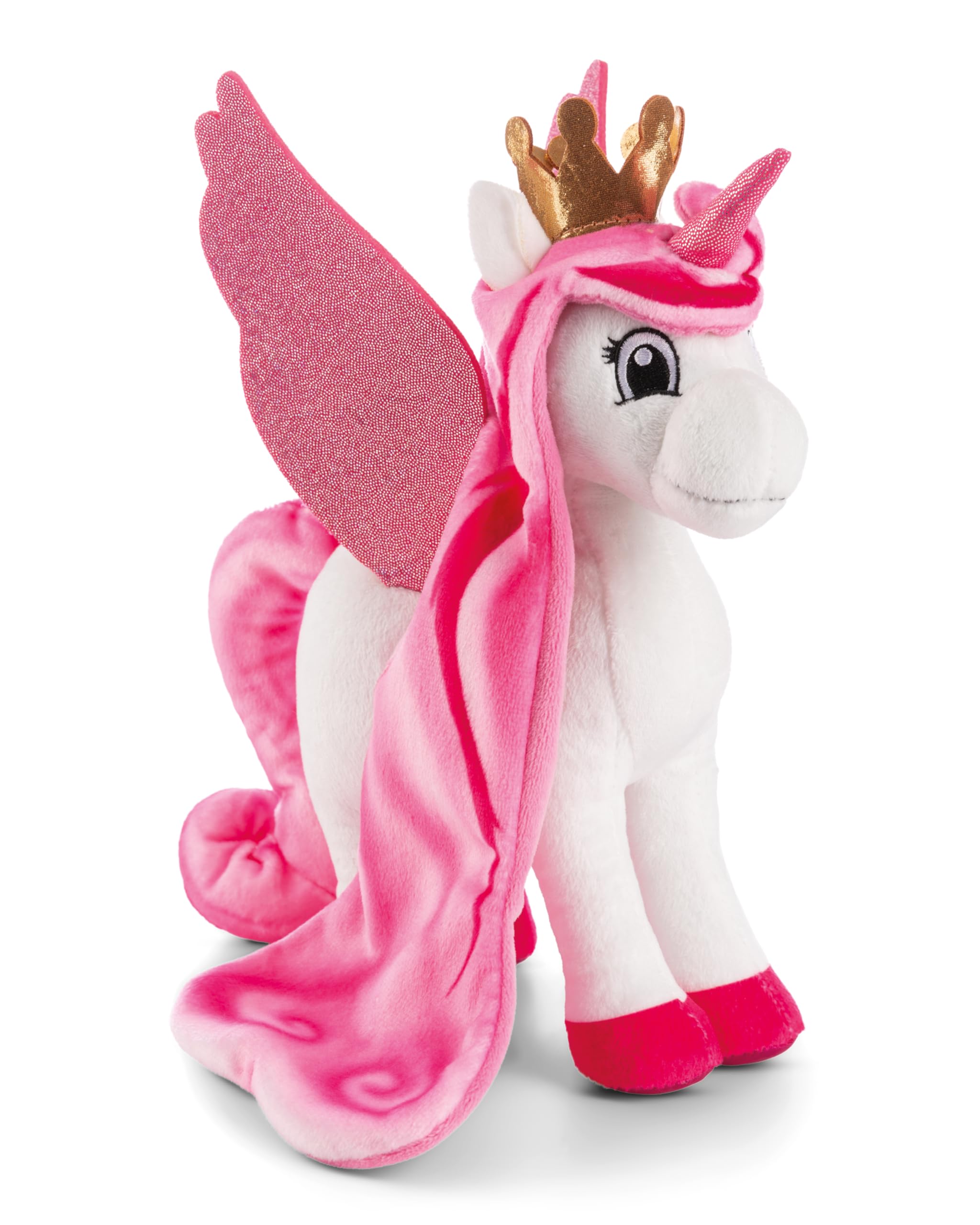 NICI soft toy Lissy PONY unicorn Tamani 22cm white - Cuddly cute plush to snuggle and play with, for children & adults, great gift idea - 49973