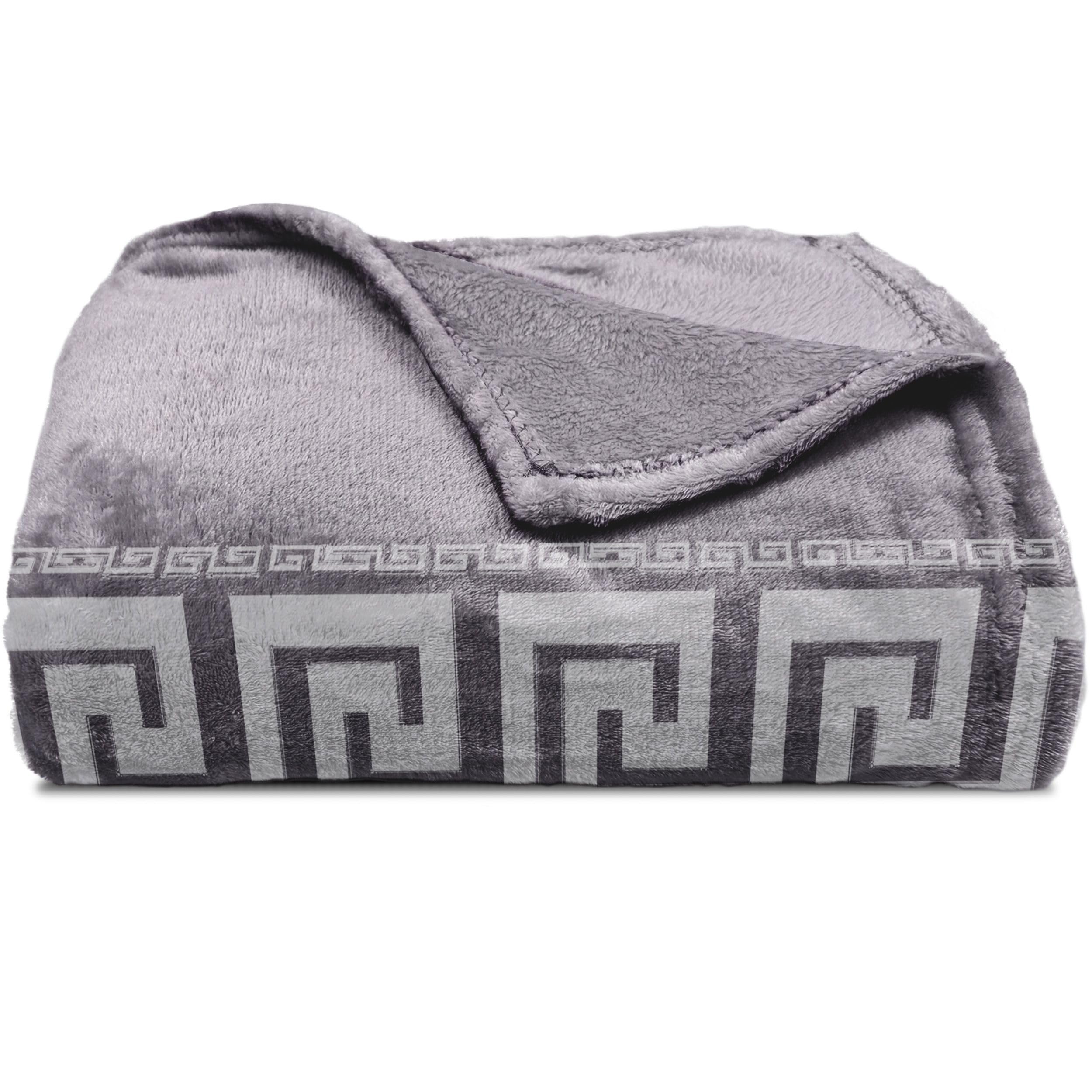 DALINA Textil - Manta para Sofá Grande 220x240cm - Manta Cama 135-150, Sobrecama - Manta Terciopelo Invierno para Sofá, Cama, Viaje, Sala de Estar