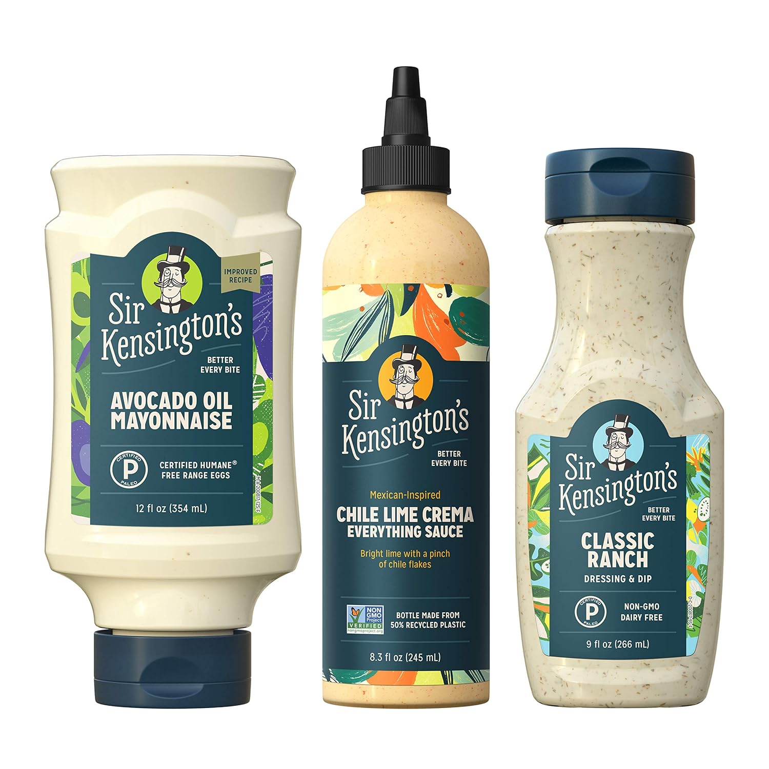 Sir Kensington's Keto Diet Condiments Kit, Avocado Oil