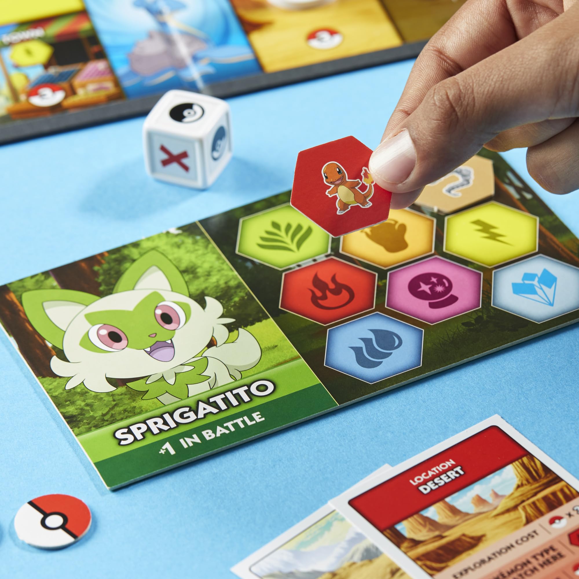 Monopoly Pokémon Edition, gioco da tavolo - versione inglese