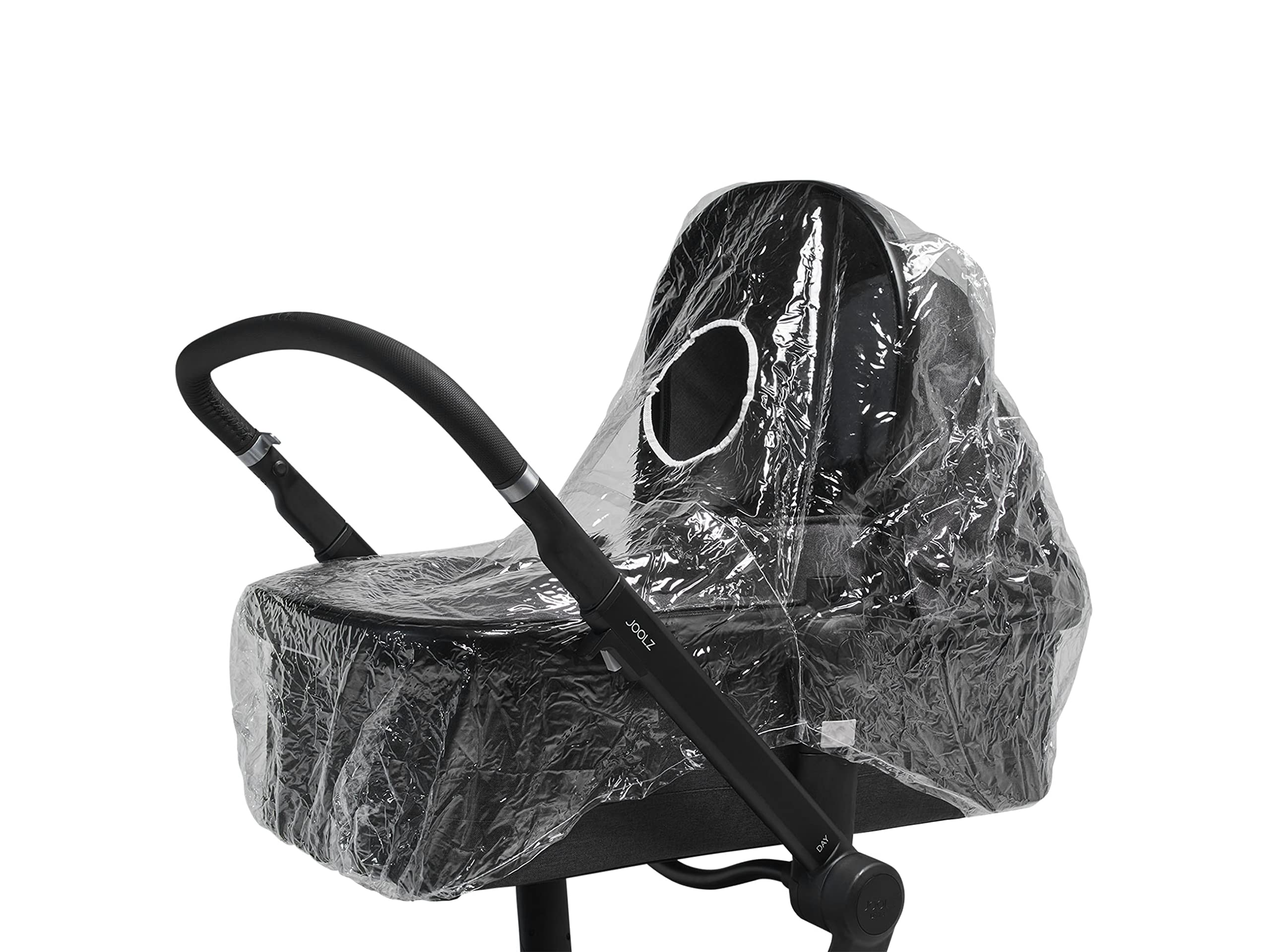 Jollein Housse de Pluie Universelle pour Poussette, 46 cm Longueur x 80 cm Largeur, Transparent
