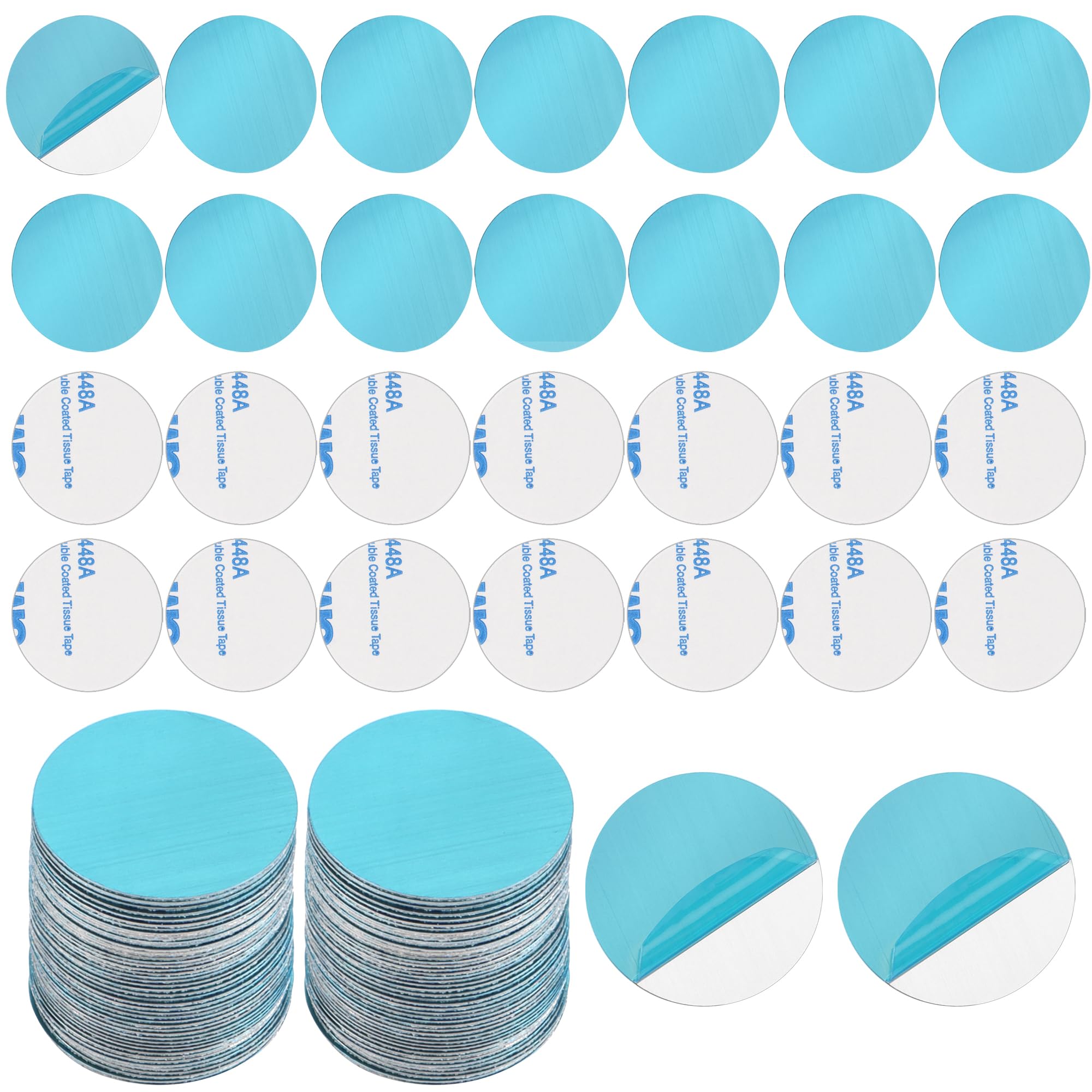 Ensemble De 8 Plaques Métalliques Avec Adhésif, Remplacement Pour Magnétique En Vente B2B Pour Votre Magasin