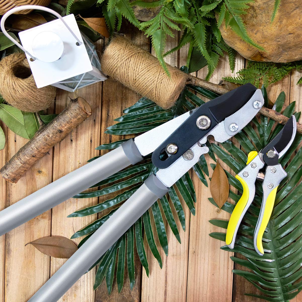Buy Jardineer Anvil Loppers Shears Loppers Heavy Duty with Garden