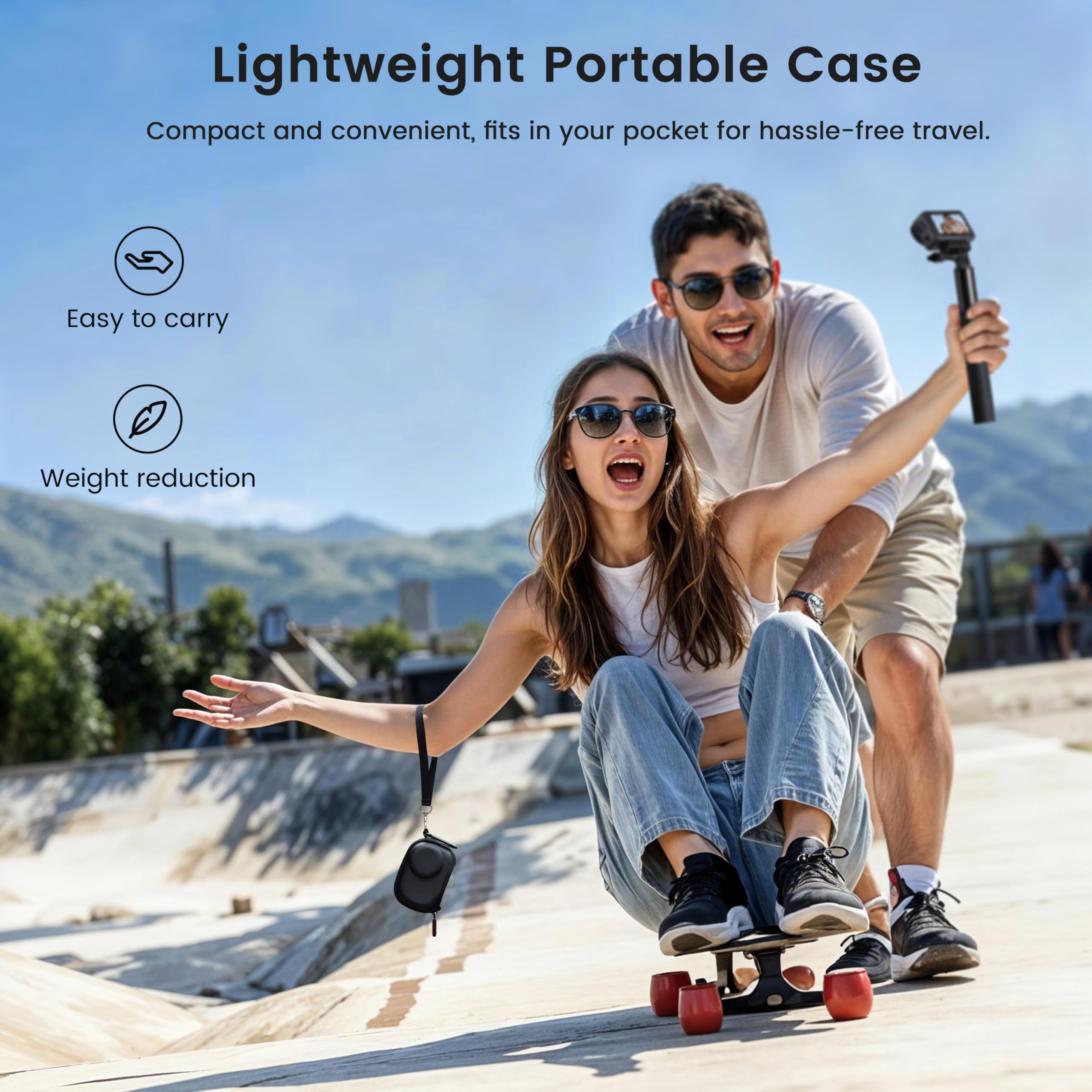 STARTRC PHOTO Mini Sac de Rangement Portable pour DJI Osmo Action 6